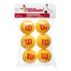 Wilson Starter Foam Balls (Stage 3) 6 Pack -Tennis Equipment Store 0151200000 000