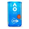Dunlop Australian Open 2x 4 Ball Tube -Tennis Equipment Store 0161700000 000
