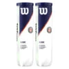 Wilson Roland Garros All Court 2x 4 Ball Tube 2 Wilson Roland Garros All Court 2x 4 Ball Tube -Tennis Equipment Store 0162600000 000