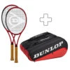Dunlop 2x CX 200 Tour 18x20 Plus Tennis Bag -Tennis Equipment Store 02277000 000