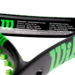 Wilson Blade 101L Tour Racket (Special Edition) -Tennis Equipment Store 02917000 12