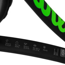 Wilson Blade 98 16x19 Countervail Black Tour Racket (Special Edition) -Tennis Equipment Store 03224000 11