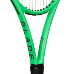Wilson Blade 100L V8 Bright Neon Green Tour Racket -Tennis Equipment Store 04008000 11