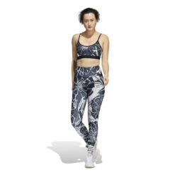 ADIDAS Training Flower Light-Support Sports Bras Women 13 ADIDAS Training Flower Light-Support Sports Bras Women -Tennis Equipment Store 17107000 15