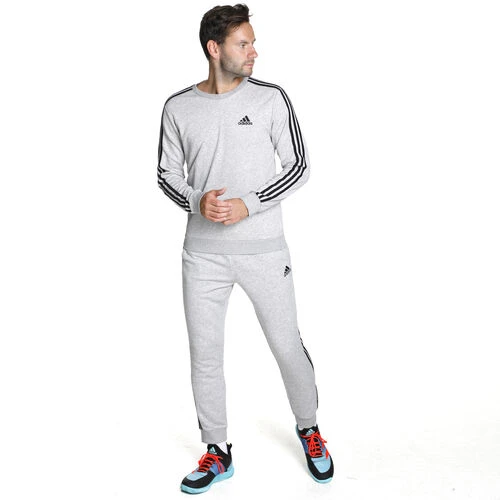 ADIDAS 3 Stripes French Terry Cotton-Touch Training Pants Men 4 ADIDAS 3 Stripes French Terry Cotton-Touch Training Pants Men - Image 2