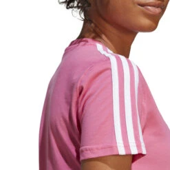 ADIDAS Essentials Slim 3-Stripes T-Shirt Women -Tennis Equipment Store 17756000 17