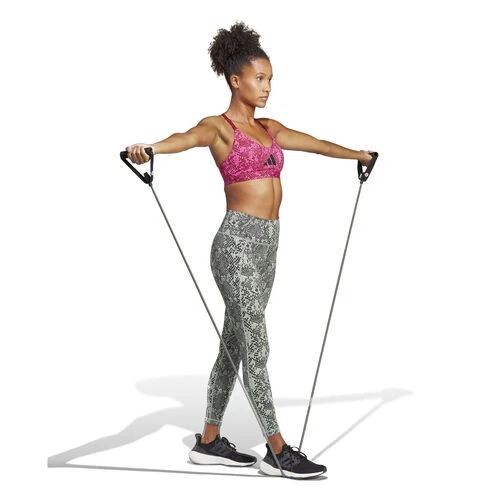 ADIDAS Optime Stash Pocket Training Animal Print Tight Women 4 ADIDAS Optime Stash Pocket Training Animal Print Tight Women - Image 2