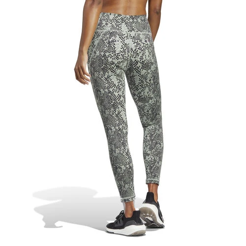 ADIDAS Optime Stash Pocket Training Animal Print Tight Women 5 ADIDAS Optime Stash Pocket Training Animal Print Tight Women - Image 3