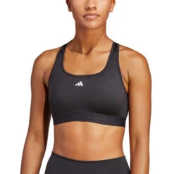 ADIDAS Training PowerReact Training Medium-Support Bra Sports Bras Women -Tennis Equipment Store 17854000 13
