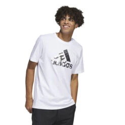 ADIDAS Power Logo Foil T-Shirt Men -Tennis Equipment Store 17870000 13