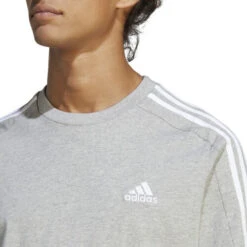 ADIDAS Essentials Single Jersey 3-Stripes T-Shirt Men -Tennis Equipment Store 17893000 16